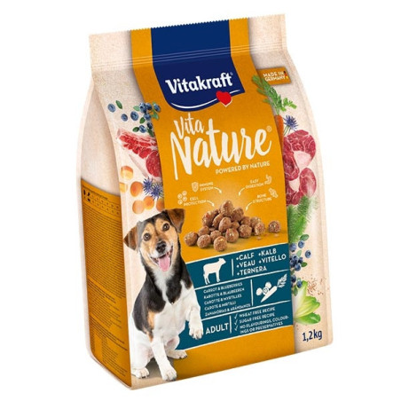 VITAKRAFT Vita Nature Vitello con Carote e Mirtilli 2,5 kg. - 