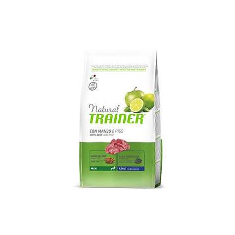 TRAINER Natural Adult Maxi con Manzo e Riso 12 kg. - 