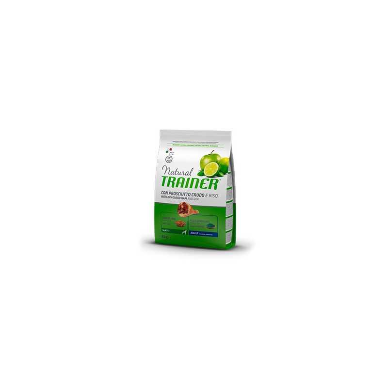 TRAINER Natural Adult Maxi Prosciutto cru et Riz 12 kg.