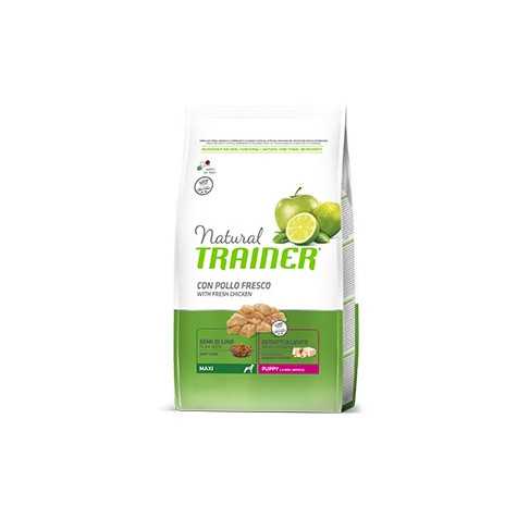 TRAINER Natural Puppy Maxi con Pollo Fresco 12 kg. - 
