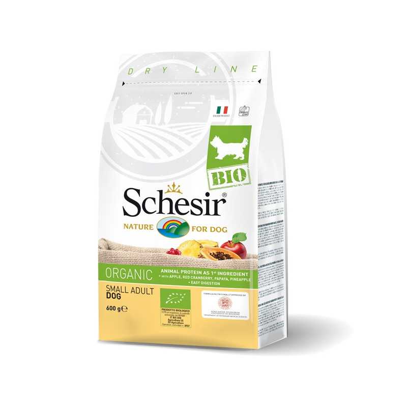 SCHESIR Bio Organic Adult Small Poulet 600 g. SCHESIR Bio Organic Adult Small Poulet 600 g.