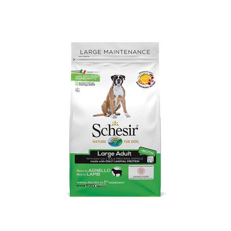 SCHESIR Dry Line Large Entretien avec Agneau 3 kg.