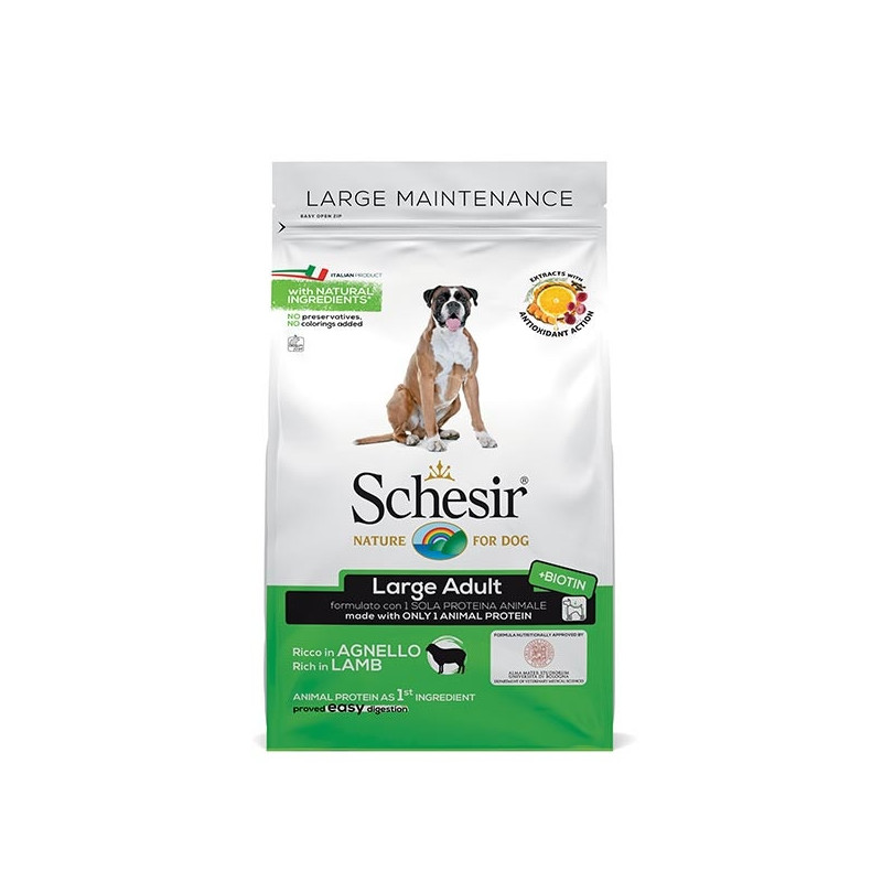SCHESIR Dry Line Large Maintenance with Lamb 3 kg.