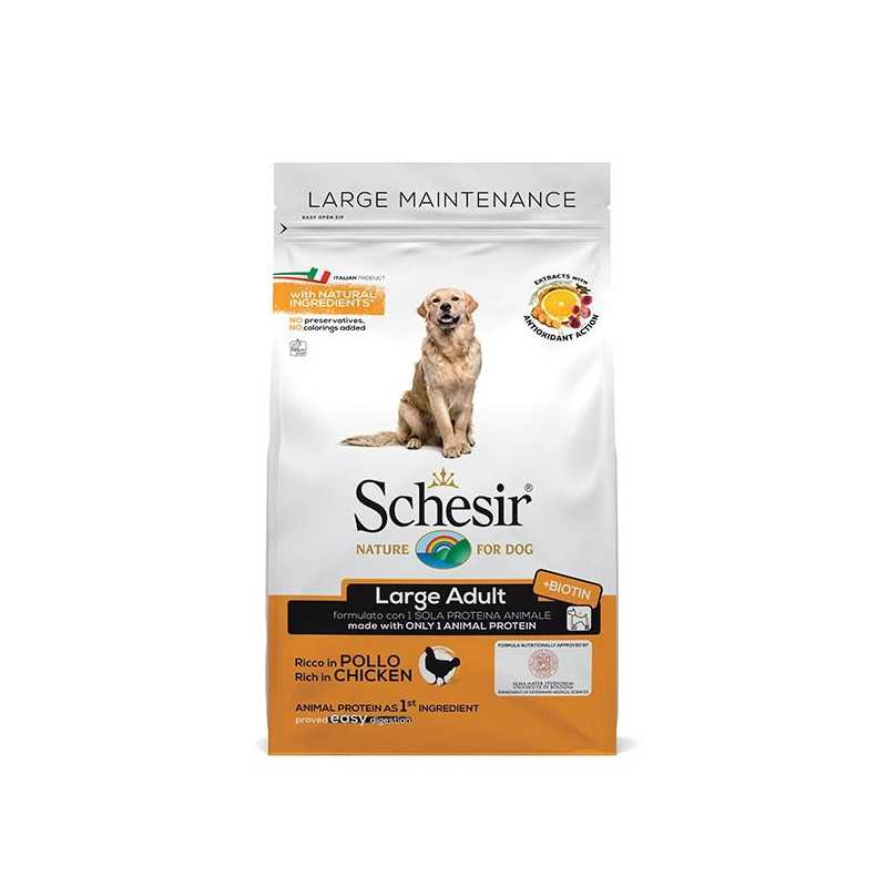 SCHESIR Dry Line Large Entretien avec Poulet 12 kg.