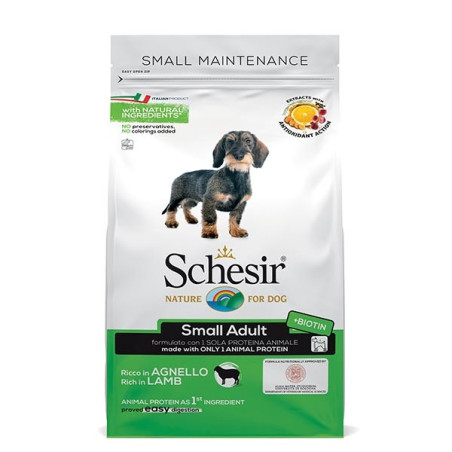 SCHESIR Dry Line Small Mantenimento con Agnello 800 gr. - 