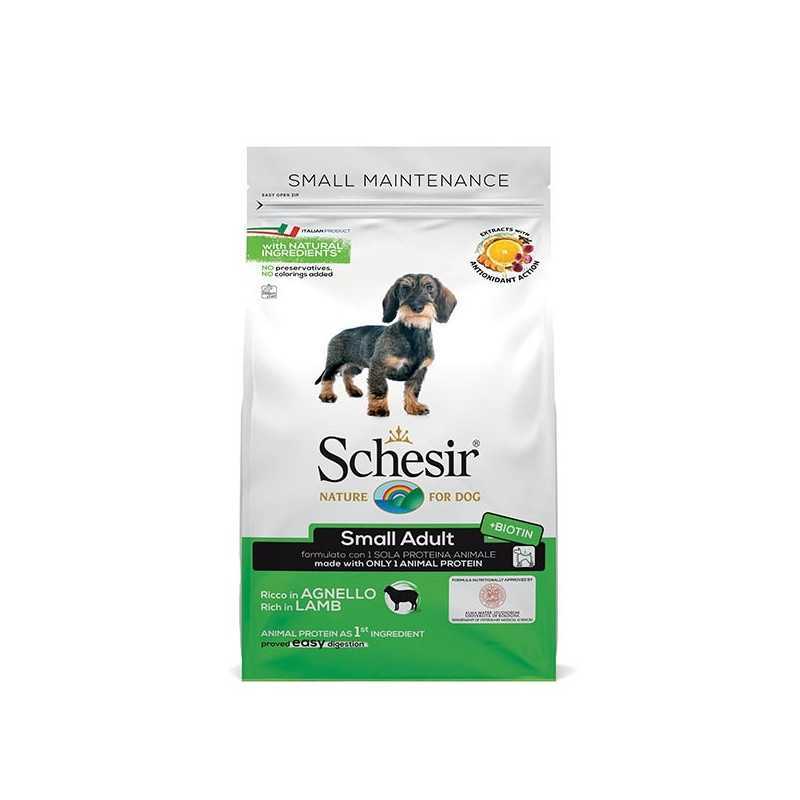 SCHESIR Dry Line Small Entretien avec Agneau 2 kg.
