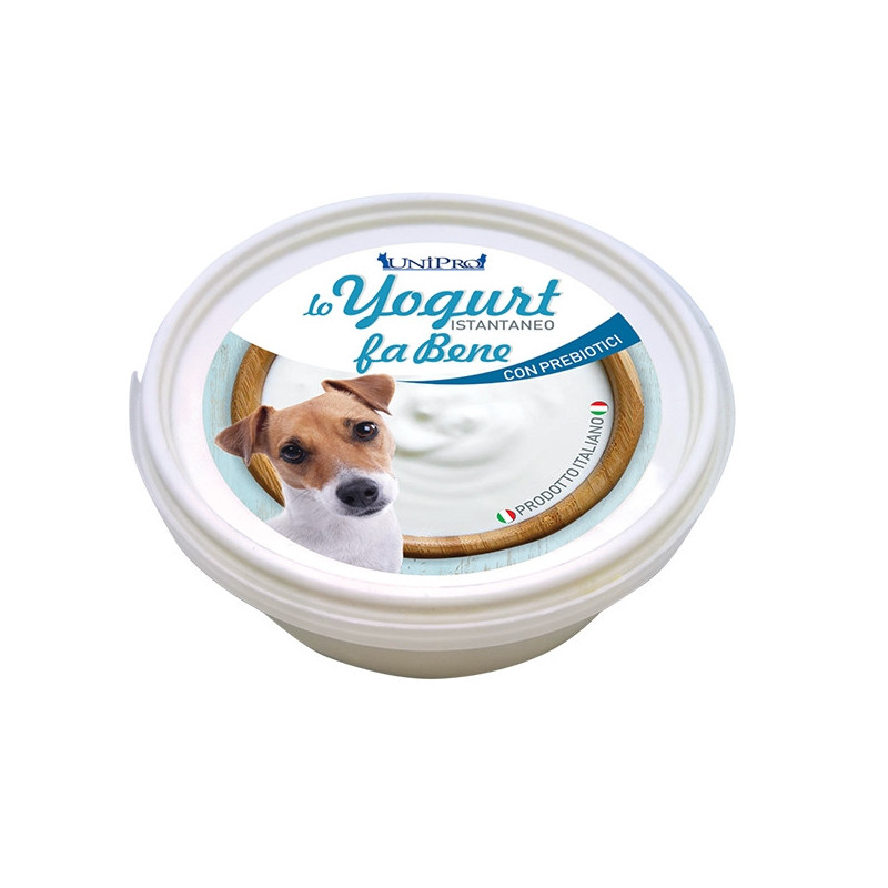 Unipro - Yogurt Cremoso Istantaneo per Cani (1 vaschetta 25 gr.)