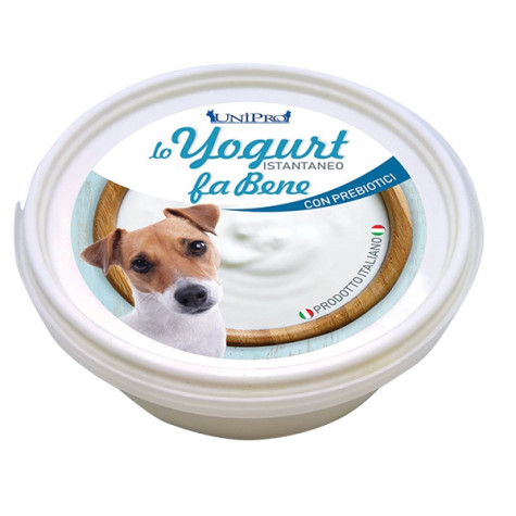 Unipro - Yogurt Cremoso Istantaneo per Cani (1 vaschetta 25 gr.) - 