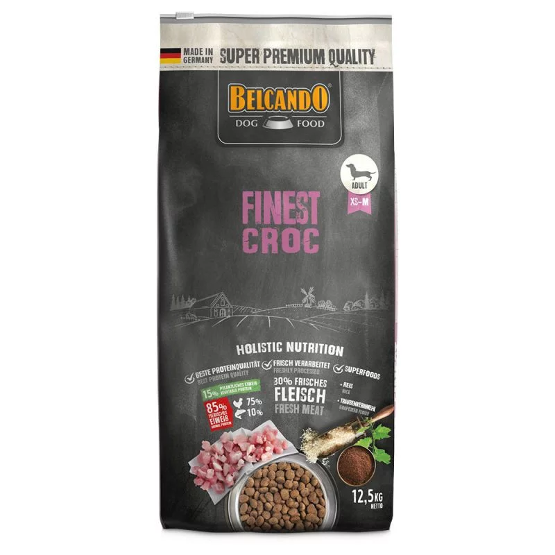 Belcando Finest Duck 12,5 Kg - Crocchette All'anatra Per Cani Di Taglia Piccola