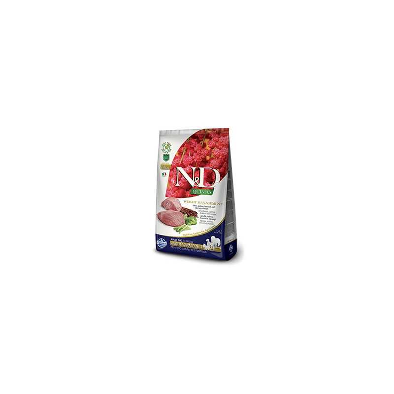 FARMINA N et D QUINOA Weight Management Agneau Grain Free 800 g. FARMINA N et D QUINOA Weight Management Agneau Grain Free 800 g.