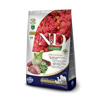 FARMINA N&D QUINOA Digestion Agnello Grain Free 800 gr. - 
