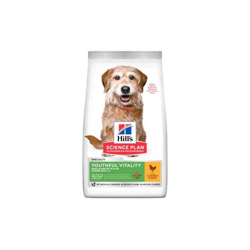 HILL'S Chien Youthful Vitality mature adult 7+ small mini 250 g. HILL'S Chien Youthful Vitality mature adult 7+ small mini 250 g.