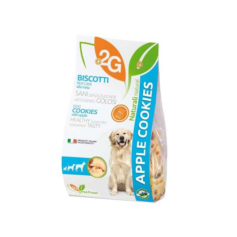 2G PET FOOD GUIDOLIN GIANNI Cookies alla Pomme 350 g. 2G PET FOOD GUIDOLIN GIANNI Cookies alla Pomme 350 g.