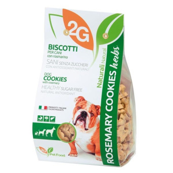 2G PET FOOD GUIDOLIN GIANNI Cookies con Rosmarino 350 gr. - 