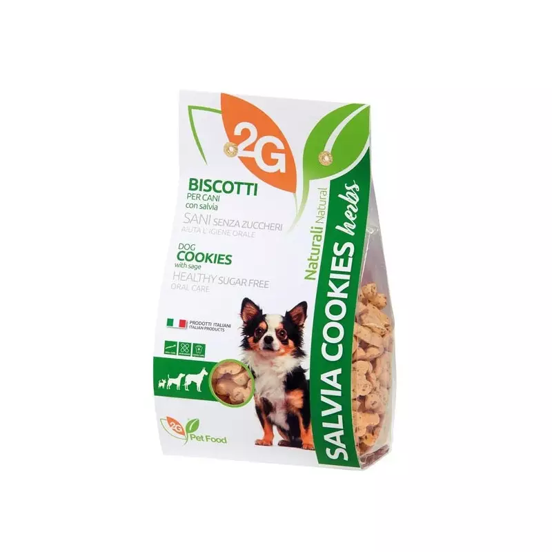 2G PET FOOD GUIDOLIN GIANNI Cookies with Sage 350 gr.