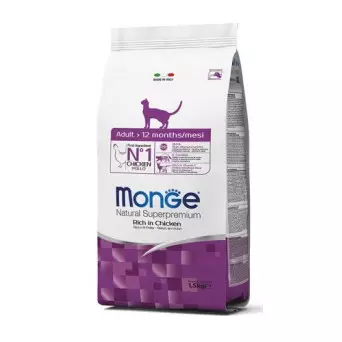 Monge cat natural superpremium erwachsenes Huhn 1,5 kg