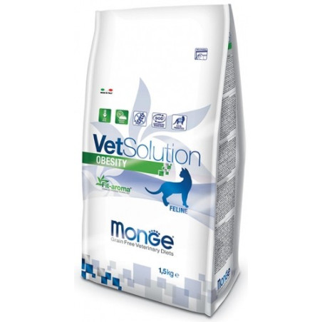 Monge vetsolution gatto obesity 1,5 kg - 