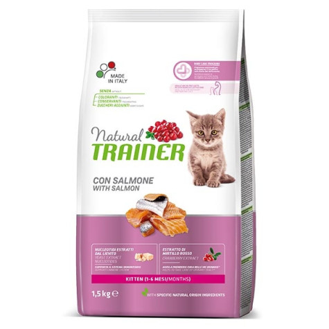 TRAINER Natural Kitten con Salmone 300 gr. - 
