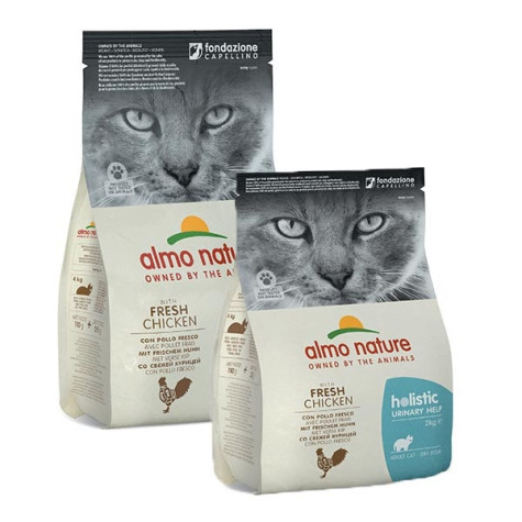 ALMO NATURE Holistic Urinary Help with Fresh Chicken 2 kg.