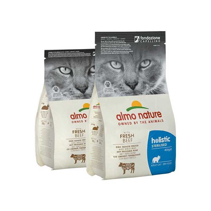 ALMO NATURE PFC Holistic Sterilised Dry Bœuf et Riz 2 kg. ALMO NATURE PFC Holistic Sterilised Dry Bœuf et Riz 2 kg.