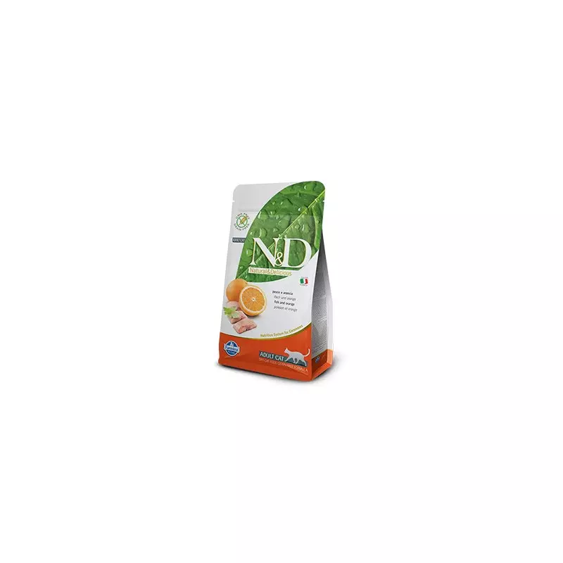 FARMINA N&D Grain Free Adult with Fish and Orange 10 kg.