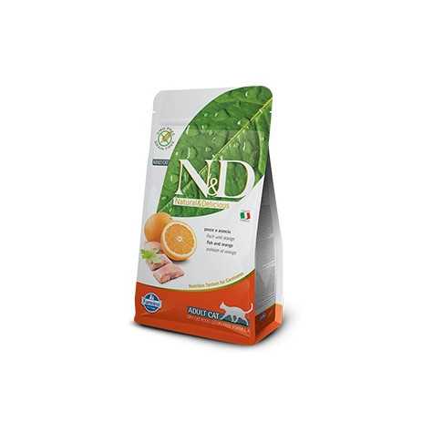 FARMINA N&D Grain Free Adult con Pesce e Arancia 10 kg. - 
