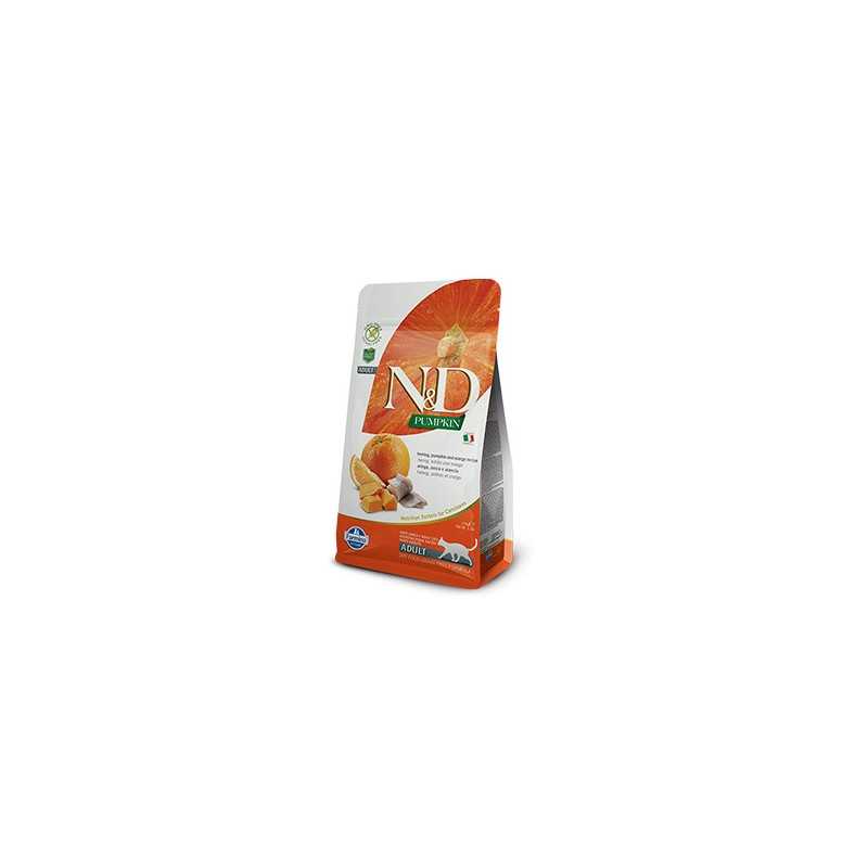 FARMINA N et D Aringa, Citrouille et Orange Grain Free 300 g. FARMINA N et D Aringa, Citrouille et Orange Grain Free 300 g.