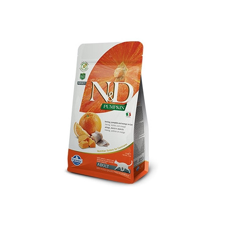 FARMINA N&D Aringa, Zucca & Arancia Grain Free 300 gr. - 