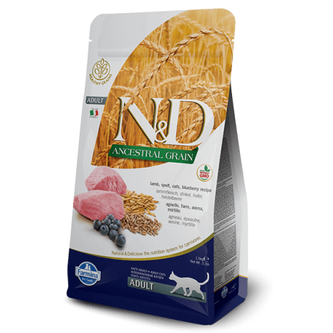 FARMINA N&D Low Ancestral Grain Adult con Agnello e Mirtillo 300 gr. -