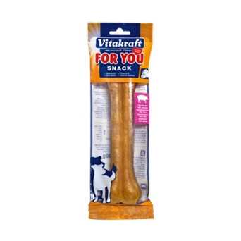 VITAKRAFT FOR YOU OSSO IN PELLE DI MAIALE .1 PZ DA 14 CM.. - 