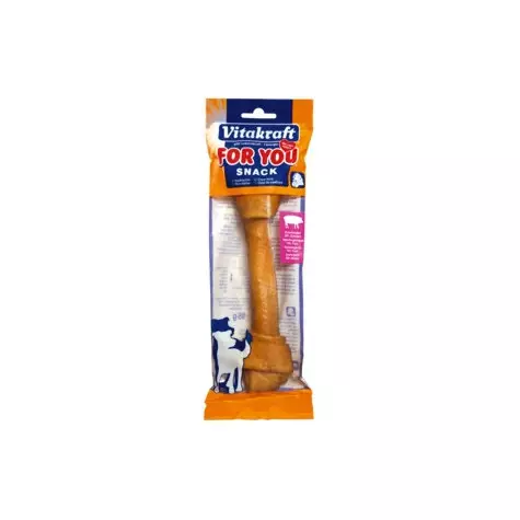 VITAKRAFT OSSO IN PELLE DI MAIALE ANNODATO .1 PZ DA 21 CM..
