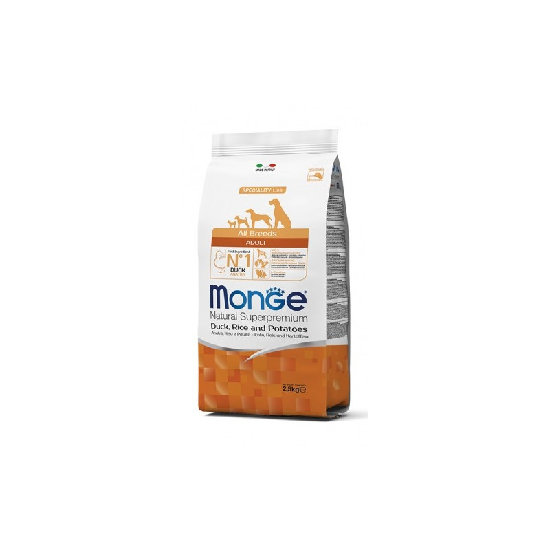MONGE cane all breeds duck rice and potatoes 12 kg