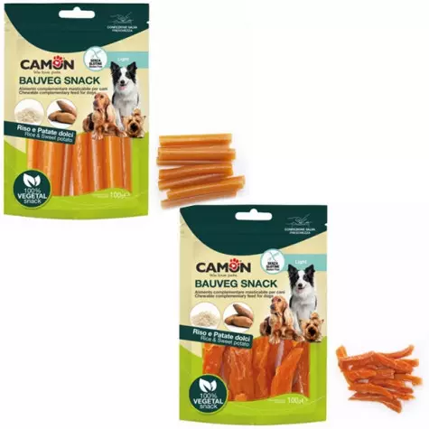 CAMON Bauveg Grain Free Vegetable Snacks with Sweet Potato 100 gr.