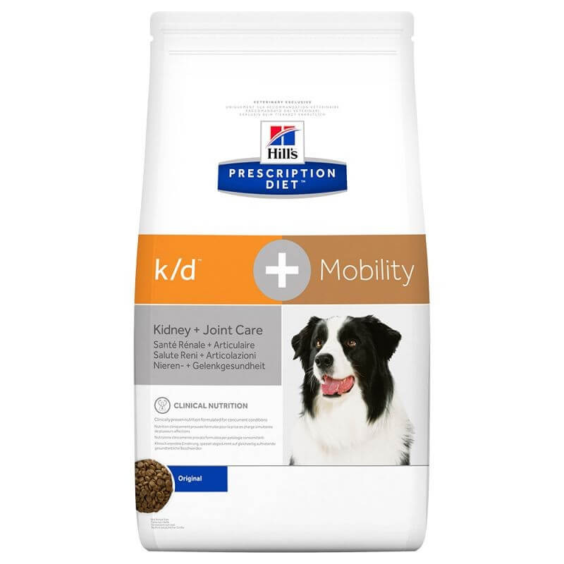 HILL'S Prescription Diet k / d + Mobility 4 kg. Dog