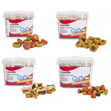 CAMON Mini Treats & Snacks Mini Bones Mix 140 gr. - 