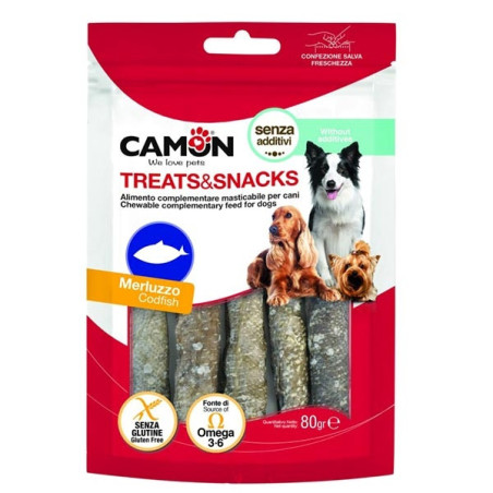 CAMON Snack Roll di Pesce di Merluzzo 80 gr. - 