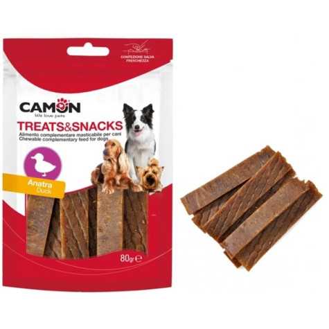 CAMON Treats Snacks Soft Canard Strips 80 g.