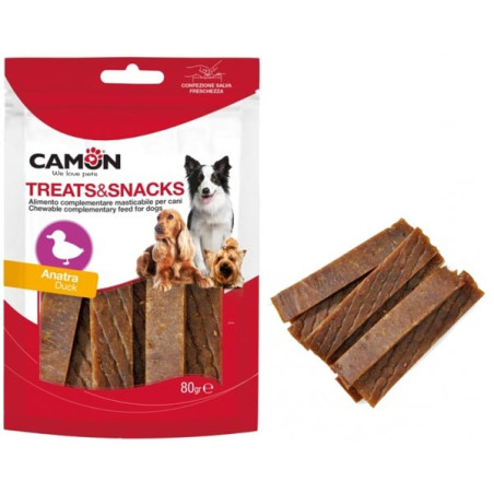 CAMON Treats Snacks Soft Anatra Strips 80 gr. - 