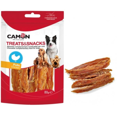 CAMON Treats Snacks Soft Pollo Strips 80 gr. - 