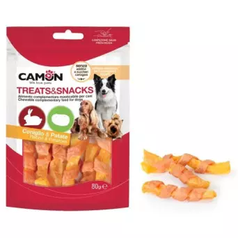 CAMON Treats & Snack Rabbit & Potatoes 80 gr.