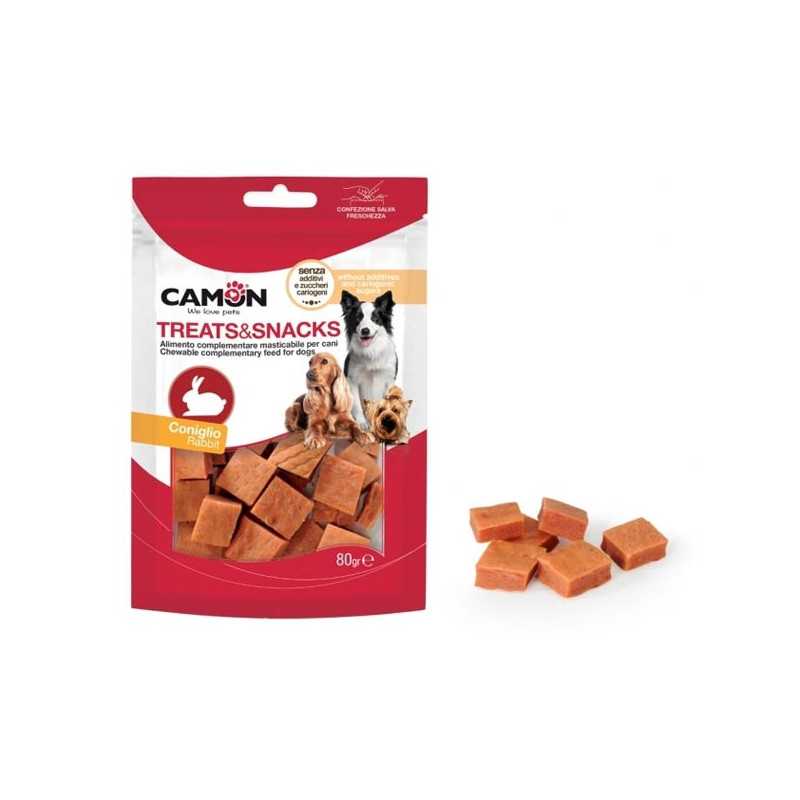 CAMON Treats et Snack Lapin 80 g.