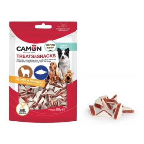 CAMON Triangolini Agneau et Cabillaud 80 g.