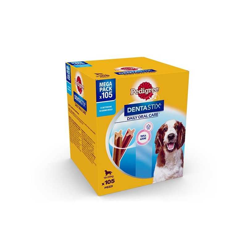 PEDIGREE Dentastix Medium Megapack 112 pièces. PEDIGREE Dentastix Medium Megapack 112 pièces.