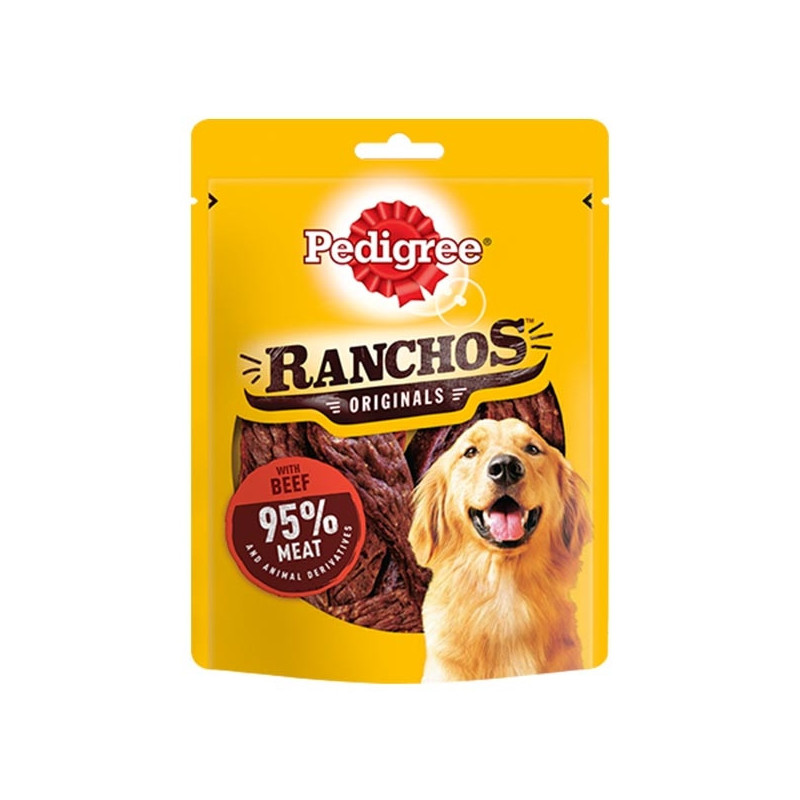 PEDIGREE Ranchos Snack mit Rind 70 gr.