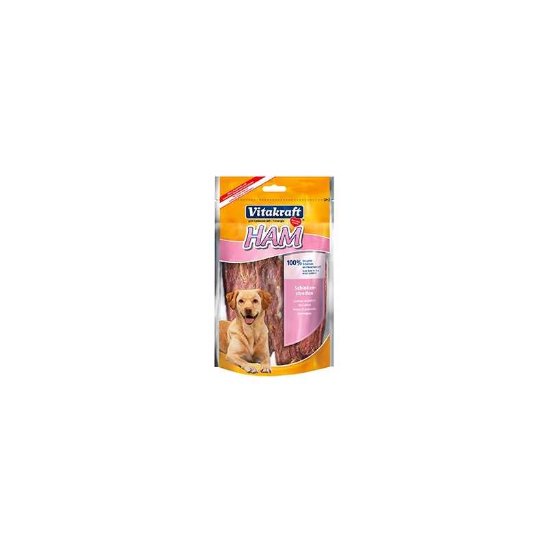 VITAKRAFT Snack Ham Strisce di Carne Suina 80 g.