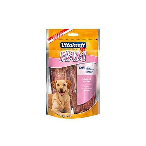 VITAKRAFT Snack Ham Strisce di Carne Suina 80 g.