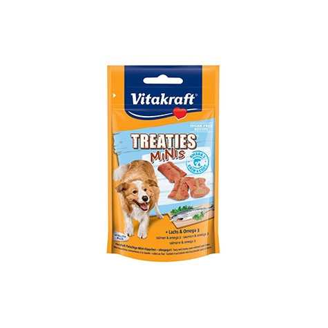 VITAKRAFT SNACK TREATIES BITS MINI SALMONE E OMEGA 3 48 GR. - 