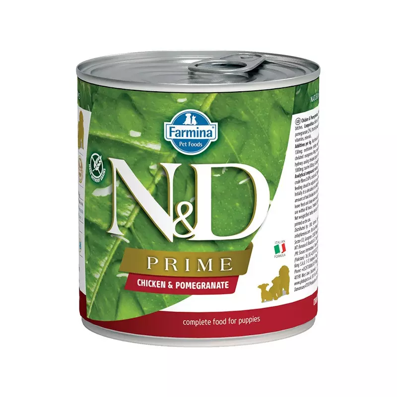 FARMINA N&D PRIME Puppy Mini mit Huhn und Granatapfel 285 gr.
