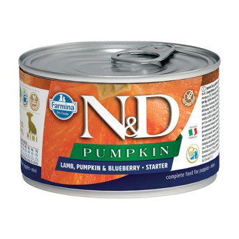 FARMINA N&D PUMPKIN Starter with Lamb, Pumpkin and Blueberry 140 gr.