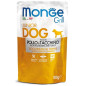 MONGE Grill Puppy et Junior Bouchées avec Poulet et Dinde 100 g.
